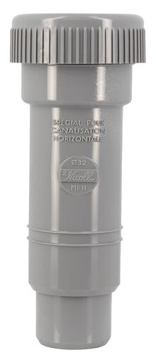 Manchon de dilatation, Ø 32 mm, mâle-femelle, gris, en PVC NICOLL - MFH