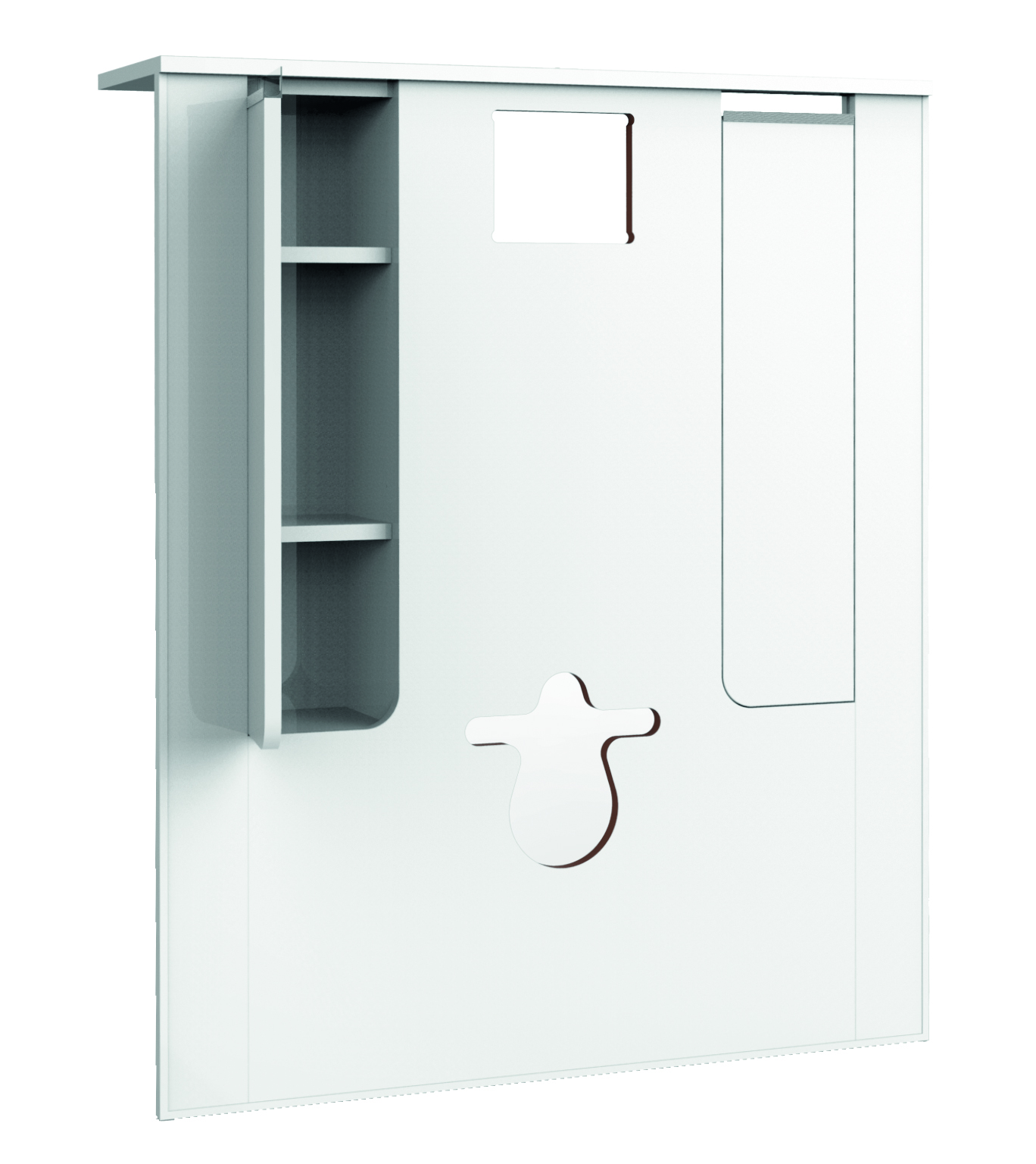 Meubleo Ingenio Complet Ajustable Blanc - SIAMP - 90201060