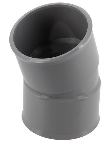 Coude Ø 50 mm, femelle-femelle à 20°, à coller, gris, en PVC NICOLL - CJ22