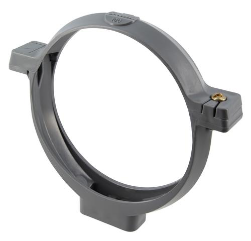 Collier à bride en polypropylène Ø100 embase avec insert au pas de 7x150 - NICOLL - COT