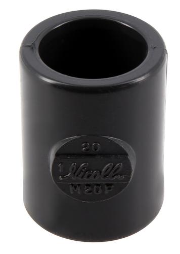 Manchon à coller, femelle-femelle, Ø 20 mm, en PVC pression anthracite NICOLL - M20F