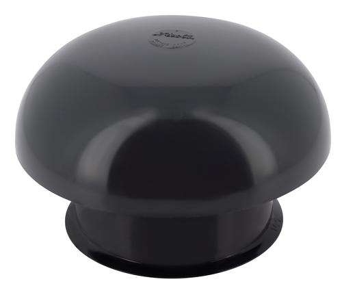 Chapeau ventilation sans anti insecte Ø 100 ardoise - NICOLL - CC10