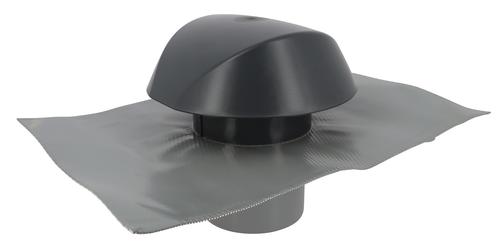 Chapeau de ventilation ATEMAX 45 x 33 cm Ø125 anthracite - NICOLL - VVE12A