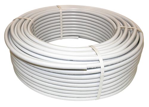 Tube nu FLUXO®blanc, Ø 16 mm, épaisseur 2 mm, couronne de 100 m NICOLL - FLEM100C16