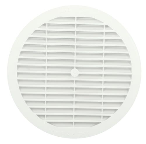 Grille menuiserie ronde 200 avec anti insecte - NICOLL - B213