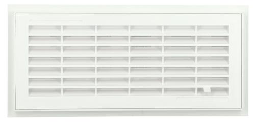 Grille maçonnerie rectangulaire démontable type 100 avec anti-insecte - NICOLL - F111