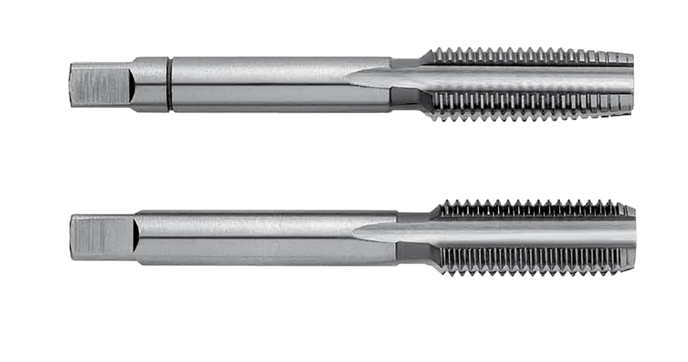 Jeu de 2 tarauds main, gaz - Ø 1/4'' - KS TOOLS - 998.0401