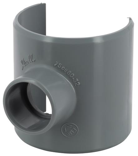 Selle de branchement mâle-femelle 90° Ø 80-75/32 SL873 - NICOLL