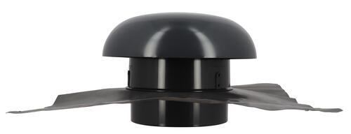 Chapeau ventilation avec collerette etacheite 50x50 Ø 200 - NICOLL - CD20