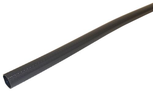 Tube flexible, Ø 50 mm, mâle-mâle, longueur 1 m, à coller, gris, en PVC