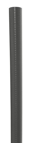 Tube flexible, Ø 32 mm, mâle-mâle, longueur 1 m, à coller, gris, en PVC