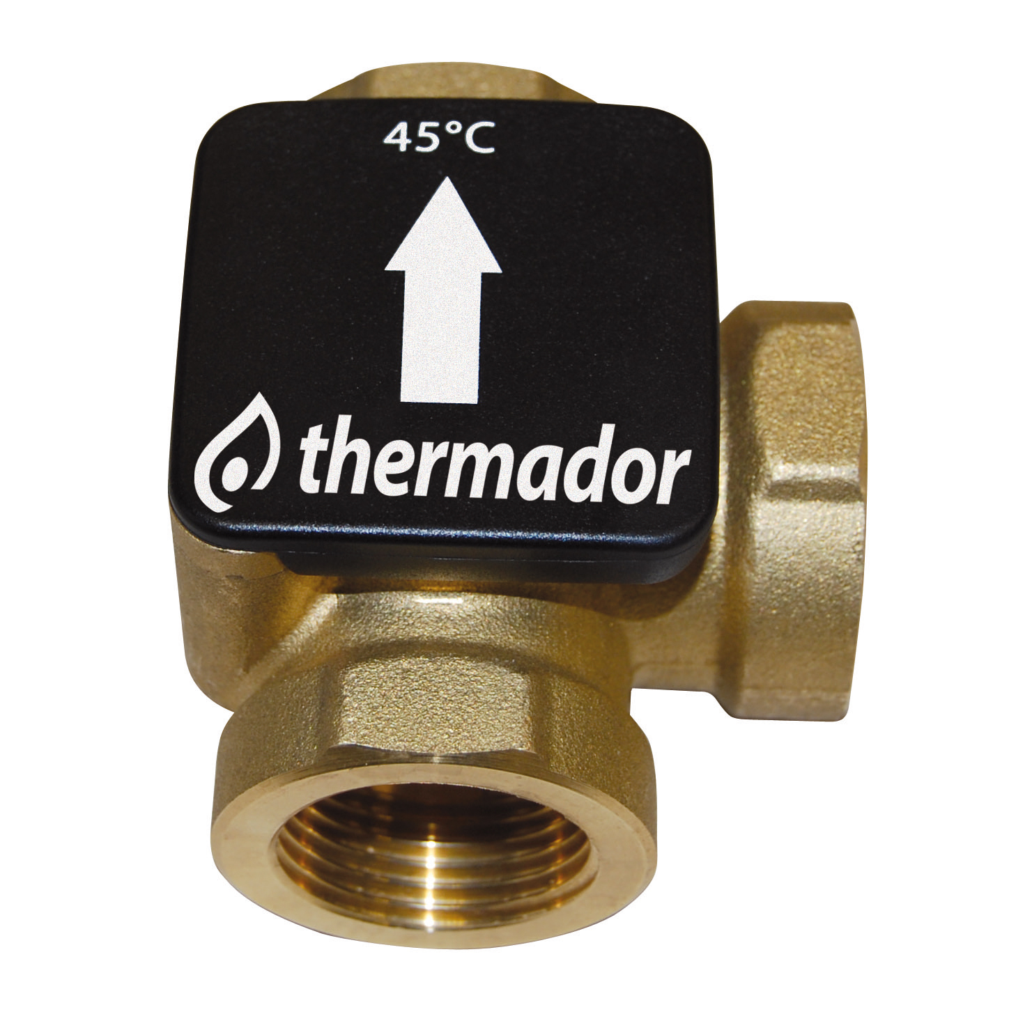 Vanne Thermique TERMOVAR 1" - 61°Créhausse température retour THERMADOR - T2661