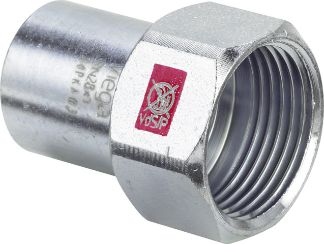 Prestabo-Pièce à emboîter acier non allié galvanisé modèle 1112.1 15 Rp - VIEGA - 559137