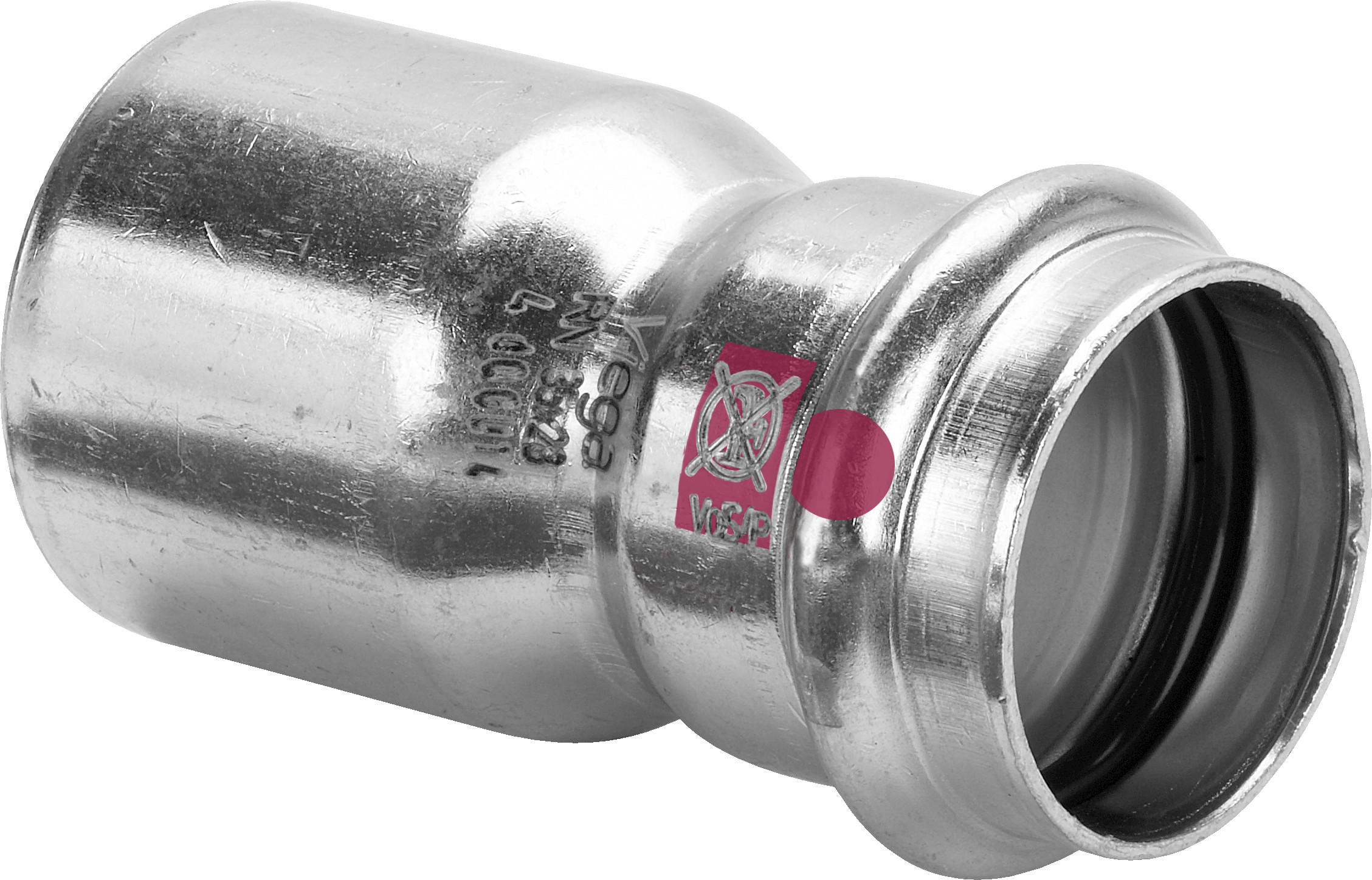 Prestabo-Pièce de réduction avec SC-Contur modèle 1115.1 d1 35 d2 15 - VIEGA - 642730