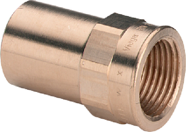 Sanpress-Pièce à emboîter bronze ou bronze silicium modèle 2212.1 22 Rp - VIEGA - 117481