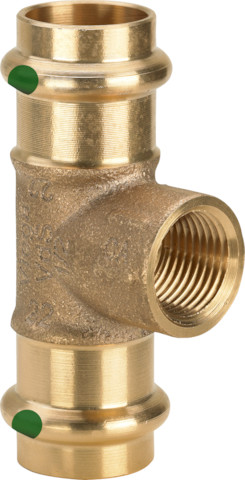 Sanpress-Té avec SC-Contur bronze ou bronze 2217.2 d1 18 Rp d2 - VIEGA - 281359