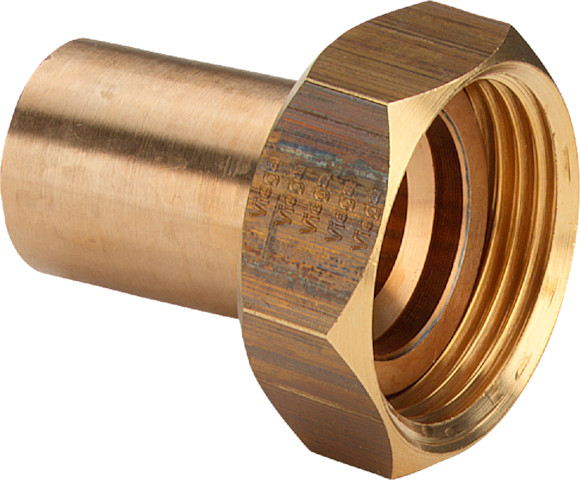 Sanpress-Raccord à écrou libre bronze silicium modèle 2264 18 - VIEGA - 338510