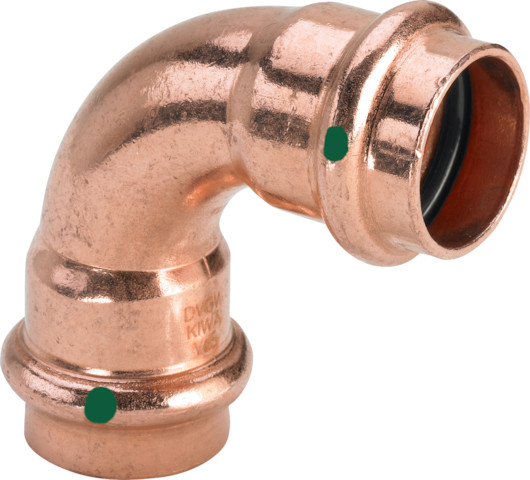 Profipress-Coude 90° cuivre, modèle 2416 d: 14 - VIEGA - 443863