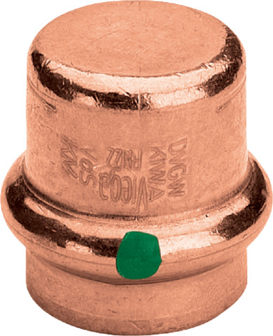 Profipress-Capuchon avec SC-Contur cuivre 2456 certification VdS 35 - VIEGA - 349332