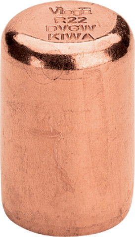 Profipress-Bouchon cuivre, modèle 2457 Certification ATG d: 18 - VIEGA - 330897