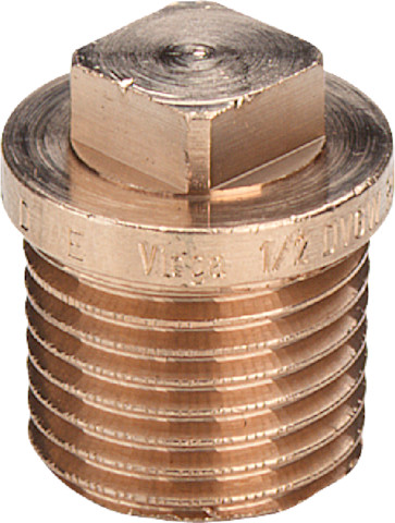 Bouchon bronze ou bronze au silicium, modèle 3290 R: ⅜ 3/8 - VIEGA - 320096