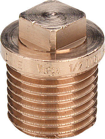 Bouchon bronze ou bronze au silicium, modèle 3290 R: ¾ 3/4 - VIEGA - 320089