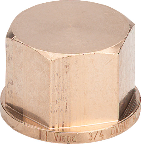 Capuchon bronze ou bronze au silicium, modèle 3301 Rp: ⅜ 3/8 - VIEGA - 281854