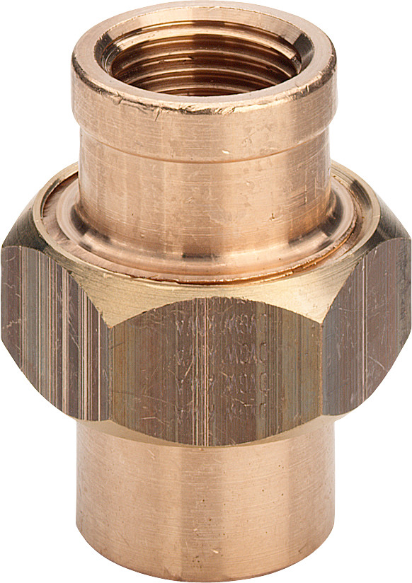 Raccord union bronze ou bronze au silicium joint conique modèle 3340 Rp - VIEGA - 446949