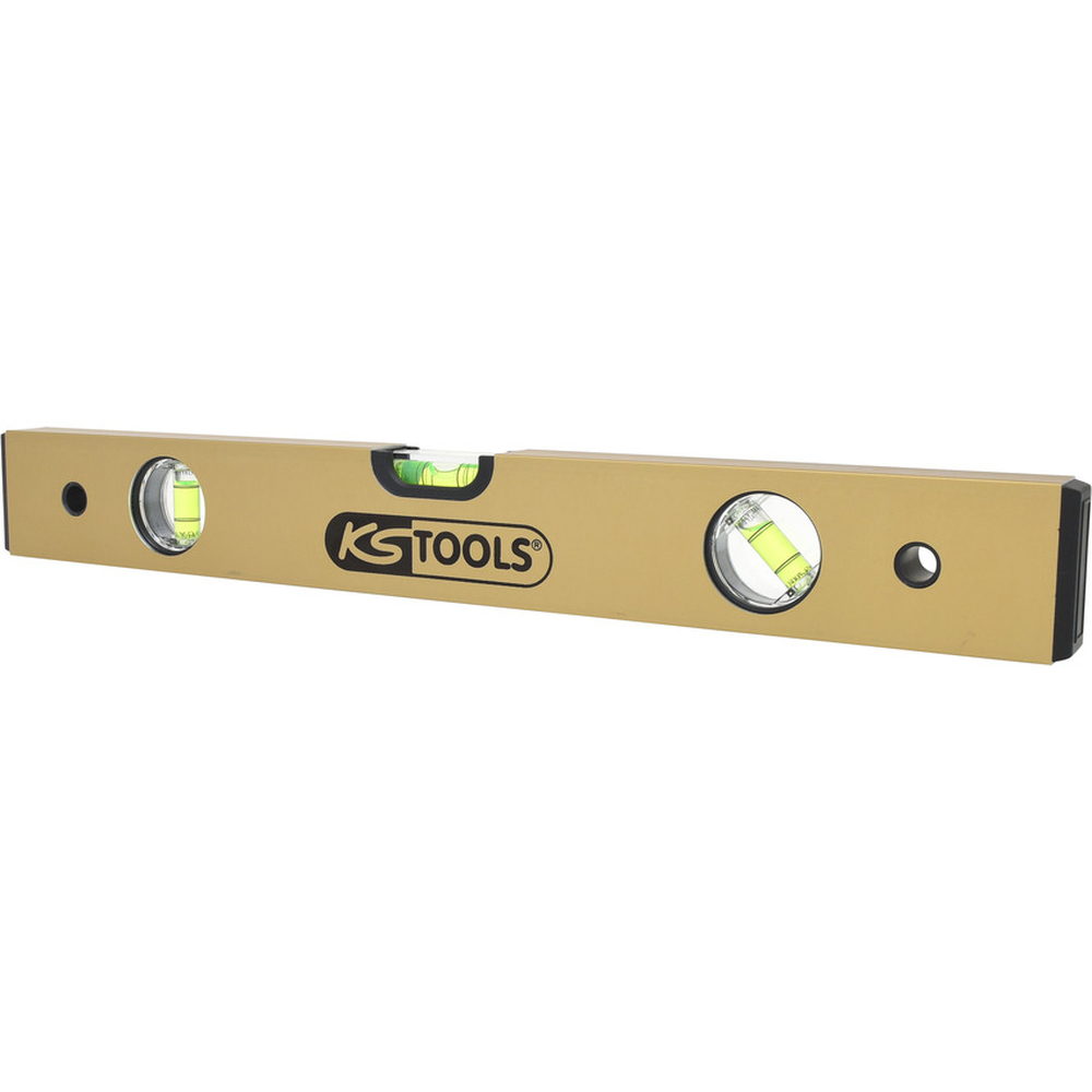Niveau rectangulaire en aluminium anodisé 3 fioles, l.400 - KS TOOLS - 204.5400