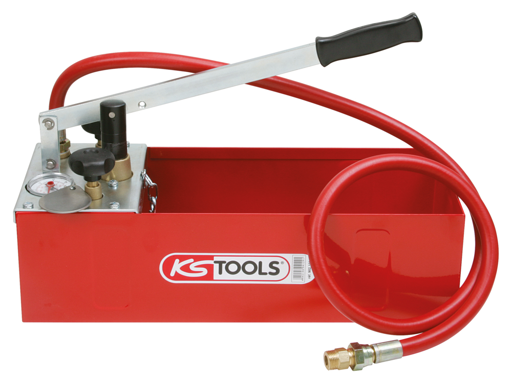 Pompe d'épreuve manuelle, 50 bar - KS TOOLS - 902.1004