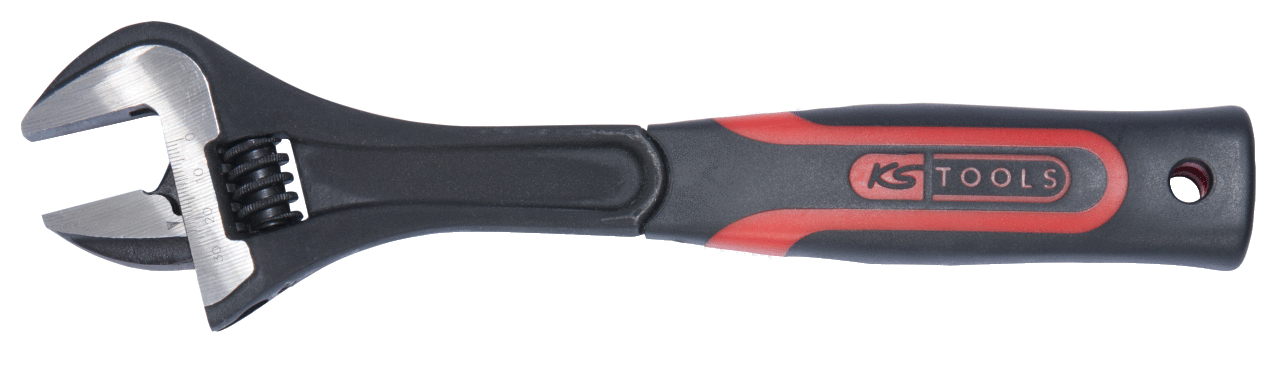 Clé à molette à manche bi-matière, 12" - L.300 mm