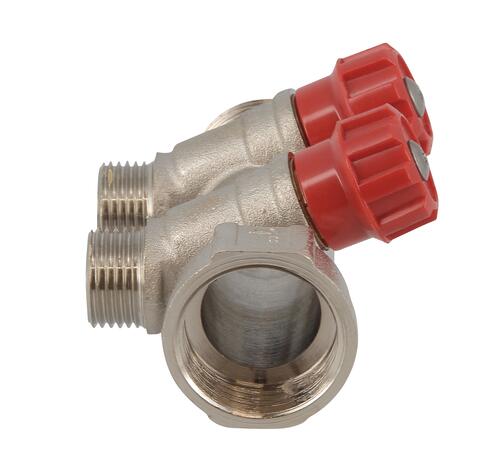 Collecteur réglable 2 sorties rouge mal 26/34 - NICOLL - COLR2SR26M