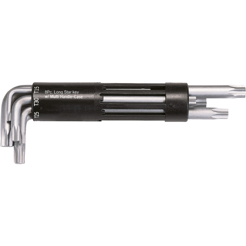 Jeu de 8 clés mâles TORX® longue, T10 à T50