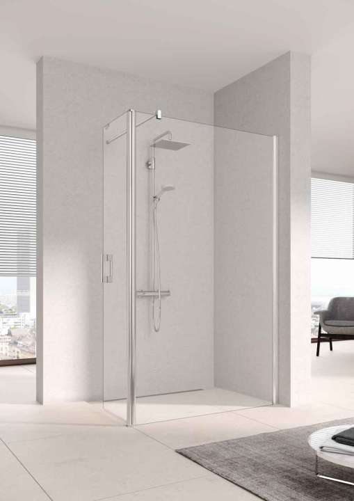 Paroi walk-in PEGA PETFR L80 2M argent poli v.clair clean ROTH - 1403036240