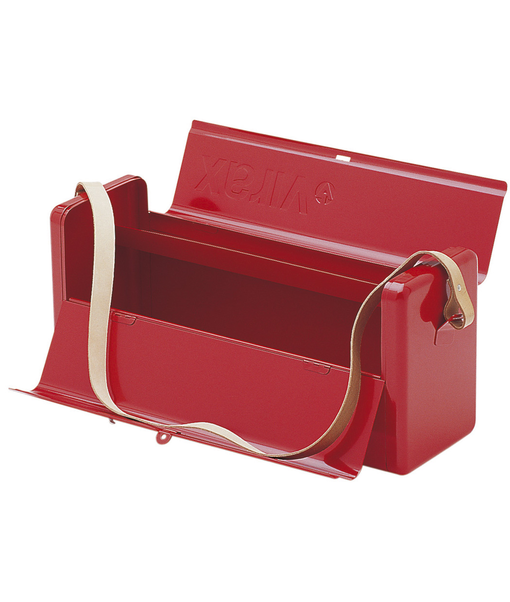 Tôle peinte. Lanière interchangeable. Couvercle à fermeture à rabats - VIRAX - 382685