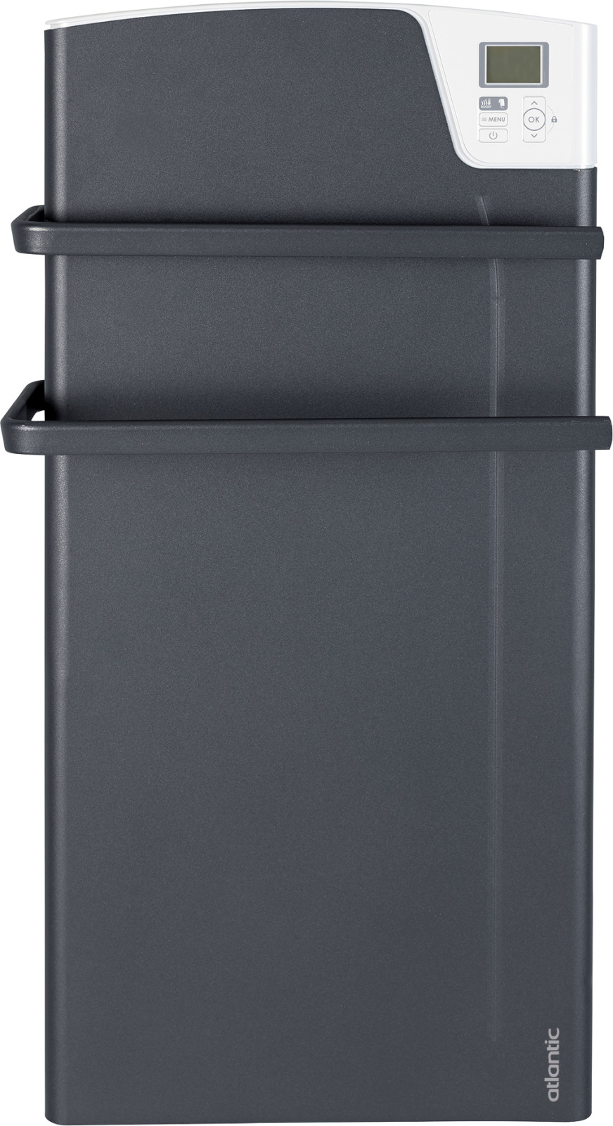 Radiateur sèche-serviettes Kea ventilo gris ATLANTIC CHAUFFAGE ET CHAUFFE-EAU - 841524