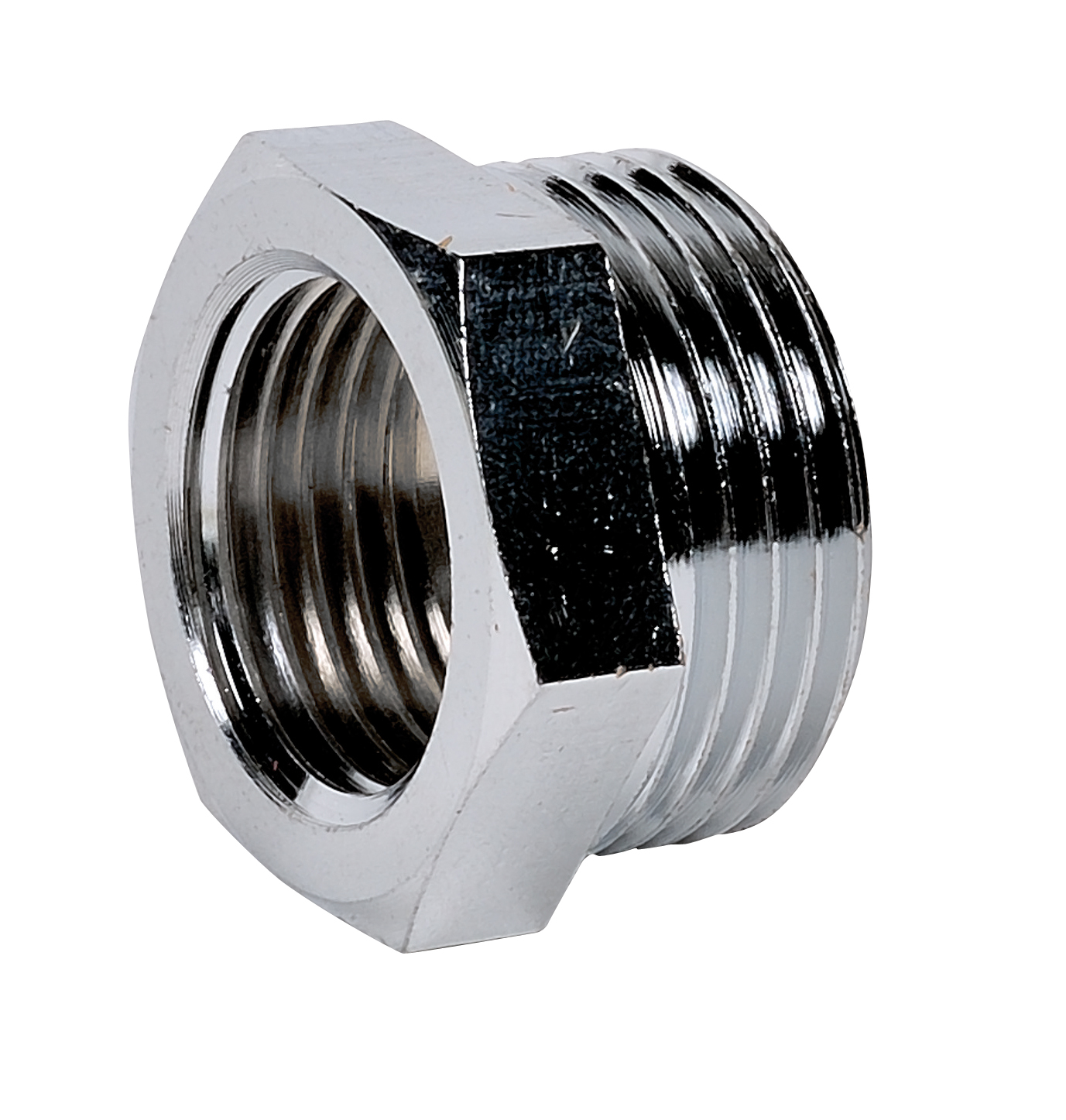 Mamelon réduit Chromé 243G M 3/4-F 1/2"Raccord Laiton Chromé visser THERMADOR - 243G2015CH