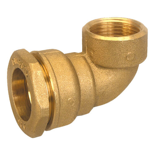 COUDE femelle laiton POUR polyethylene 3/4-25 - GRK - 508-1G