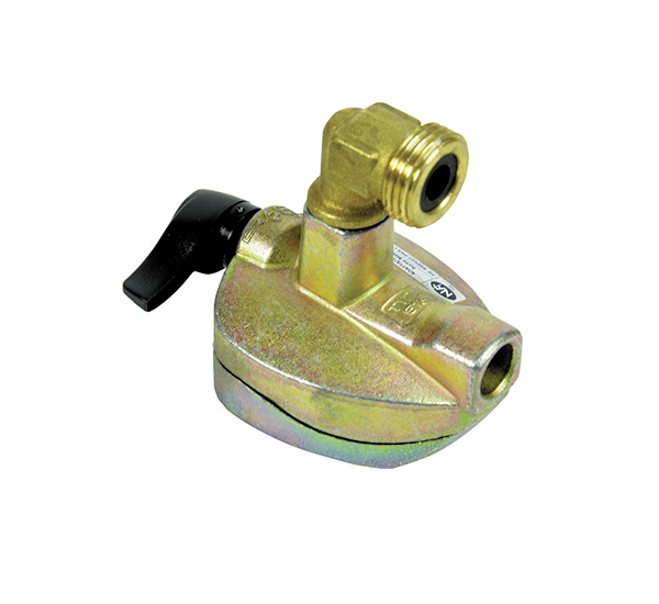 Adaptateur pour bouteille à valve Ø 27 type Cube, Viséo - GURTNER - 21524