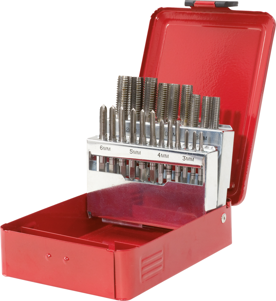 Jeu de tarauds HSS en 3 passes, M3 à M12 - KS TOOLS - 336.0621