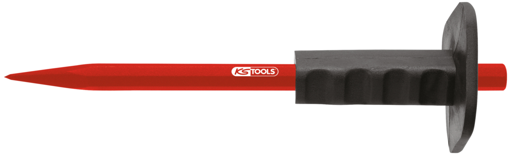 Pointerolle de maçon corps hexagonal pare-coups Ø16 mm L.300 - KS TOOLS - 156.0516