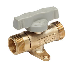 Robinet Installation intérieure à Joint 3/4" patte livré en sachet - BANIDES - 42917015
