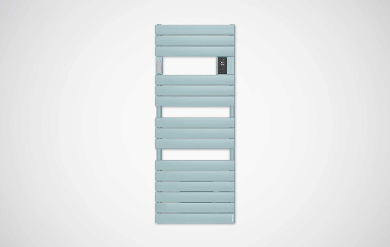 Radiateur sèche-serviettes connecté avec ventilo 2000W Vert d'eau - ATLANTIC - 861757