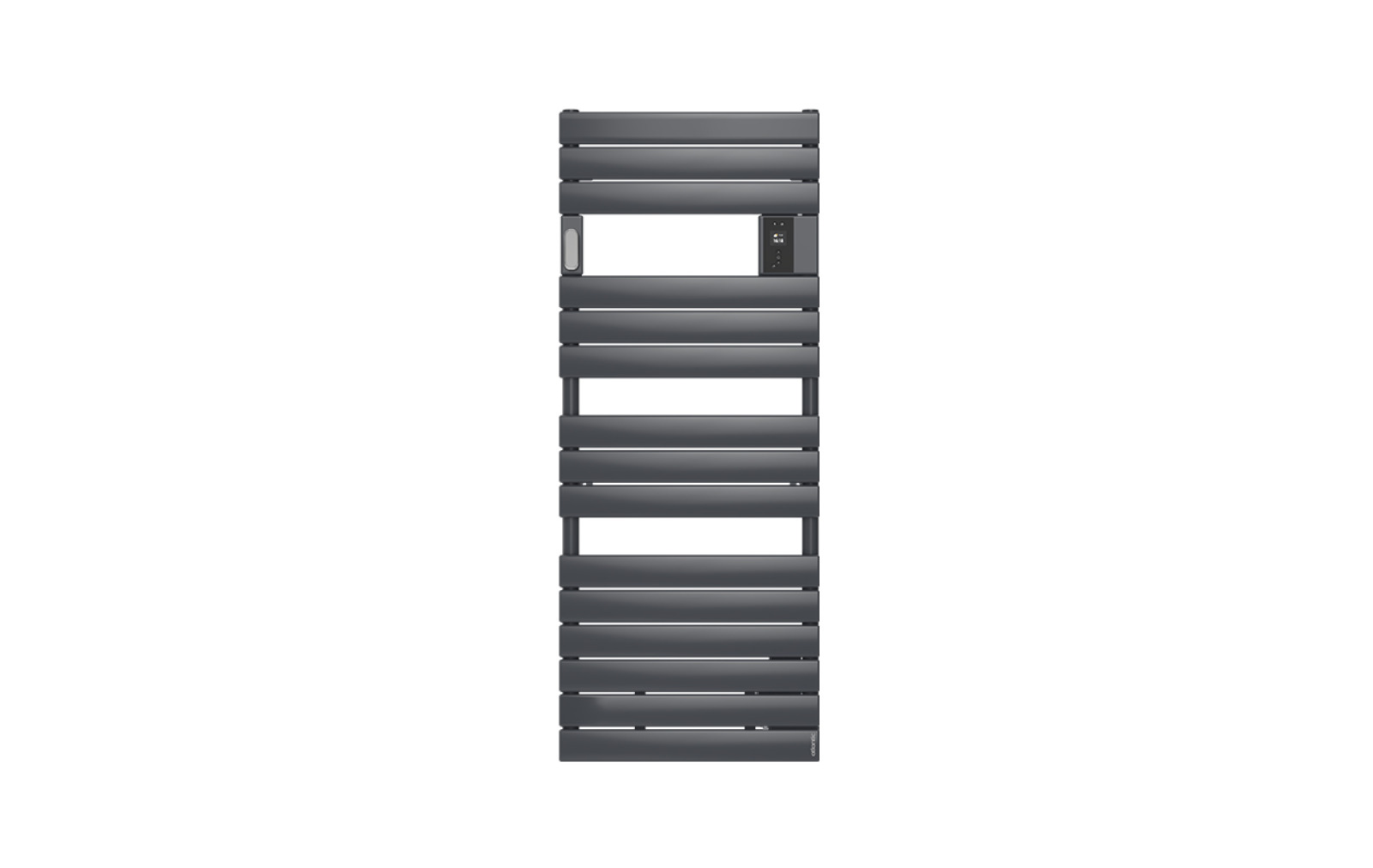 Radiateur sèche-serviettes connecté digital sans ventilo 750W Graphite - ATLANTIC - 862671