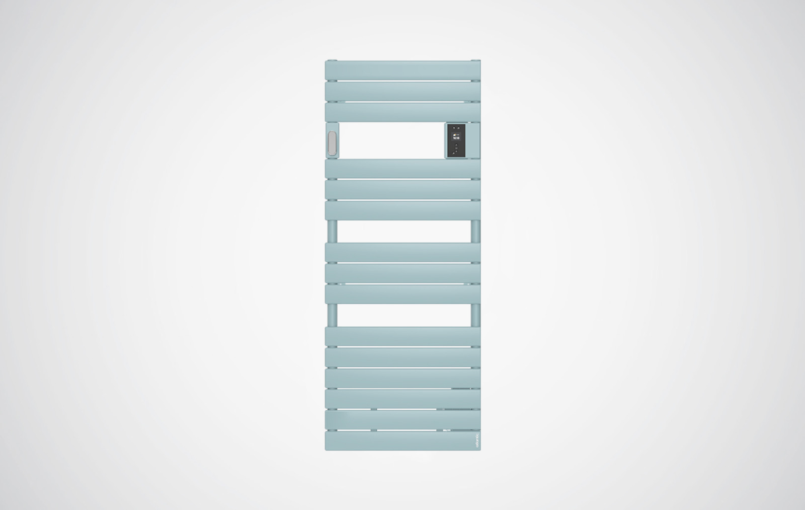 Radiateur sèche-serviettes connecté sans ventilo 1000W Vert d'eau - ATLANTIC - 862778