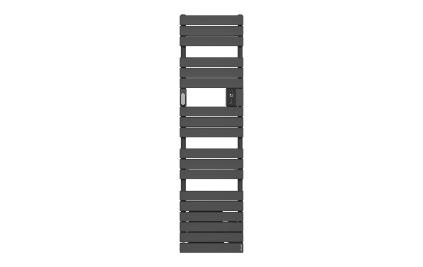 Radiateur sèche-serviettes connecté avec ventilo 1500W Anthracite - ATLANTIC - 861945