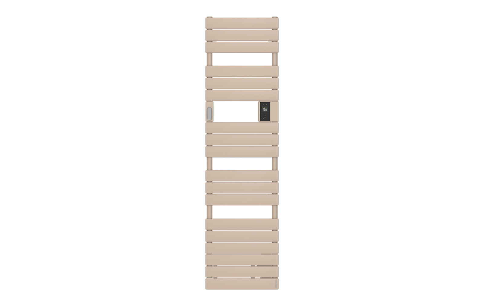 Radiateur sèche-serviettes connecté étroit sans ventilo 500W Beige - ATLANTIC - 861921