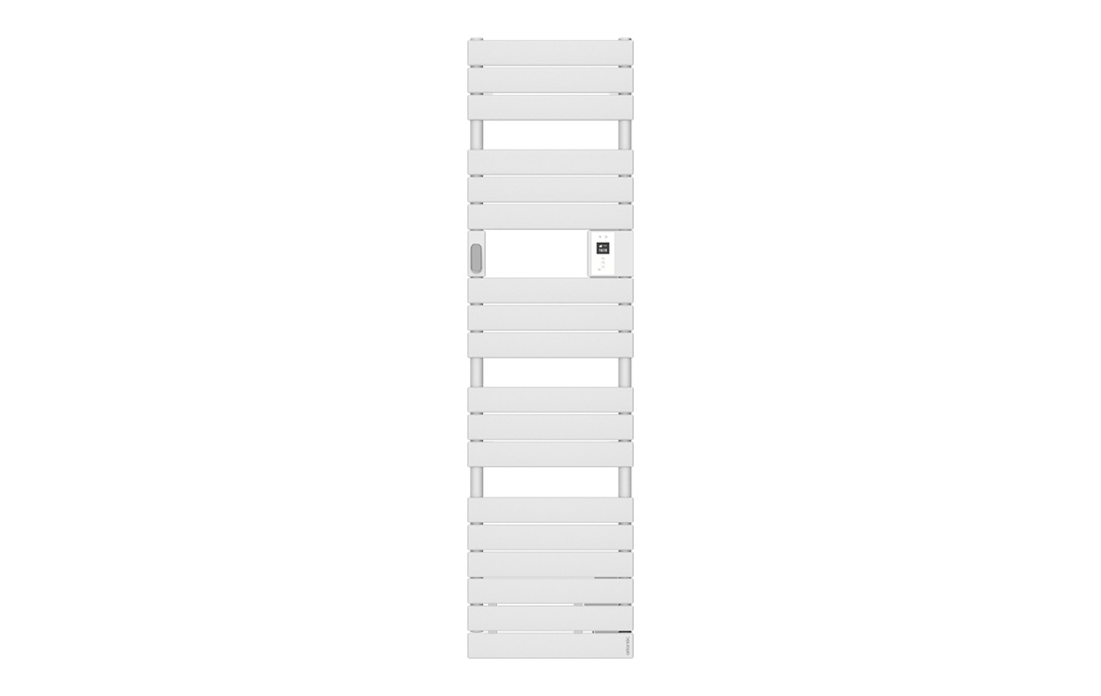 Radiateur sèche-serviettes connecté sans ventilo 500W Blanc Carat - ATLANTIC - 861919