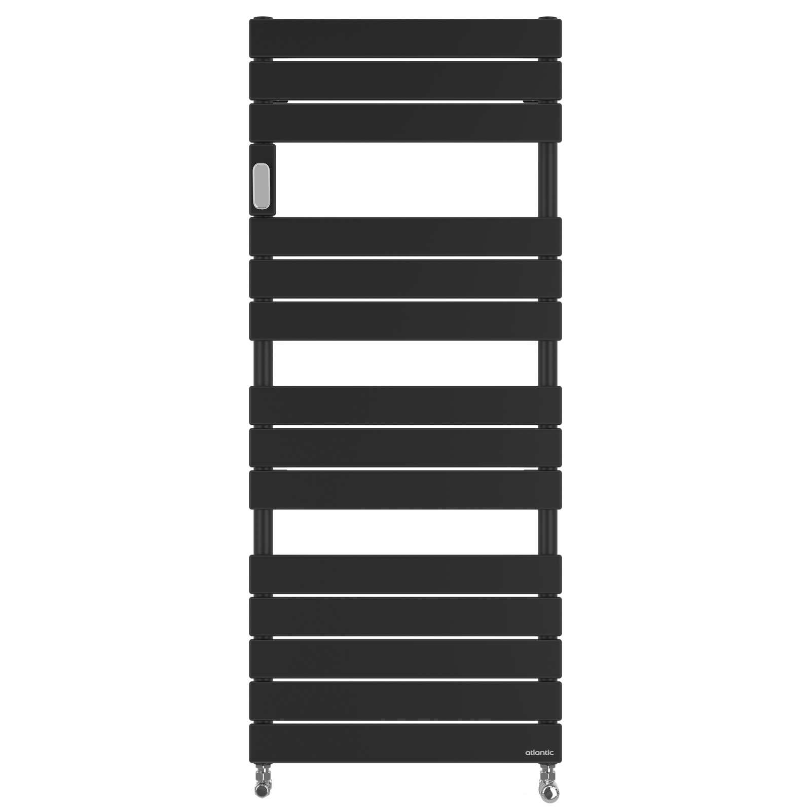 Radiateur sèche-serviettes 0861W noir raccordement sur collecteurs - ATLANTIC - 863141