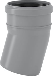 Coude pp htb Ø 75/15° mâle-femelle - VALSIR - VS0504037